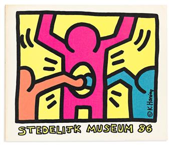 Haring, Keith (1958-1990) Stedelijk Museum 86, Signed Exhibition Catalogue.